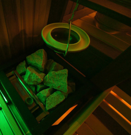 Керамический ароматизатор для бани и сауны "aroma-lampa-sauna"