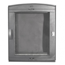 Чугунная дверца HTT 526 серая