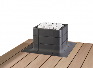 Электрокаменка Tulikivi Nuoska Graphite 6,8 kW Integrated