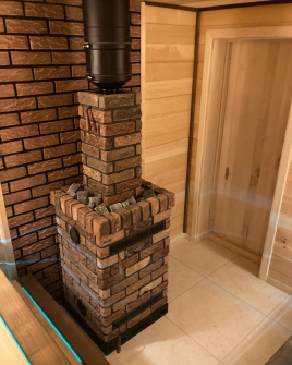 Дровяная банная печь GrillD Retro 240 Long Max Pro