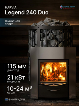Каменка Harvia Legend 240 Duo