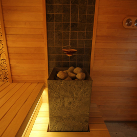 Электрокаменка Tulikivi Tuisku 10,5 kW, поверхность Nobile
