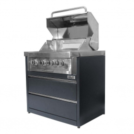 Модуль уличной кухни Helios SMART-900 Шкаф c газовым грилем (HS-KU03-SHG900)