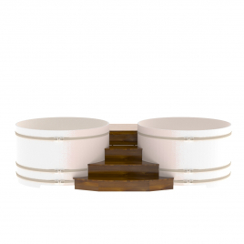 Подиум на 2 купели Bentwood, D - 2.0